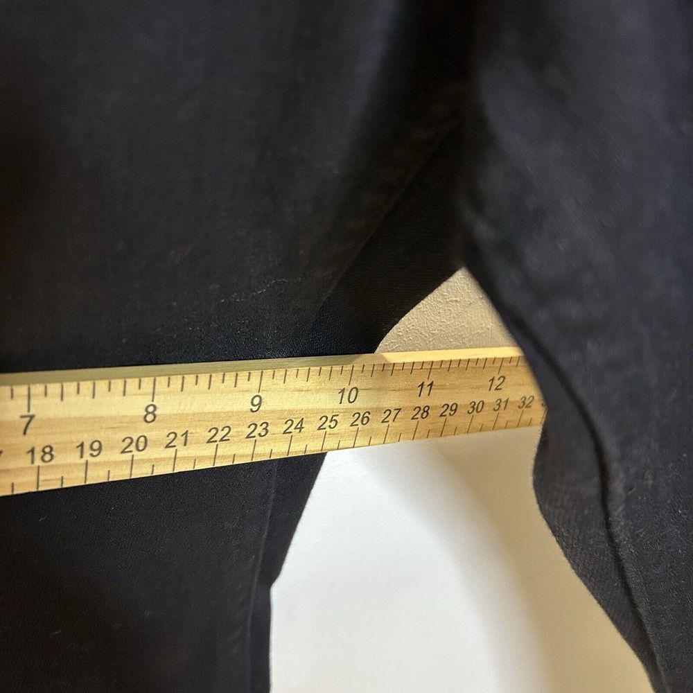 NWT Soft Surroundings Jeans Size 12 Black Fly Front Skinny Ankle Natural Waist - Picture 5 of 15